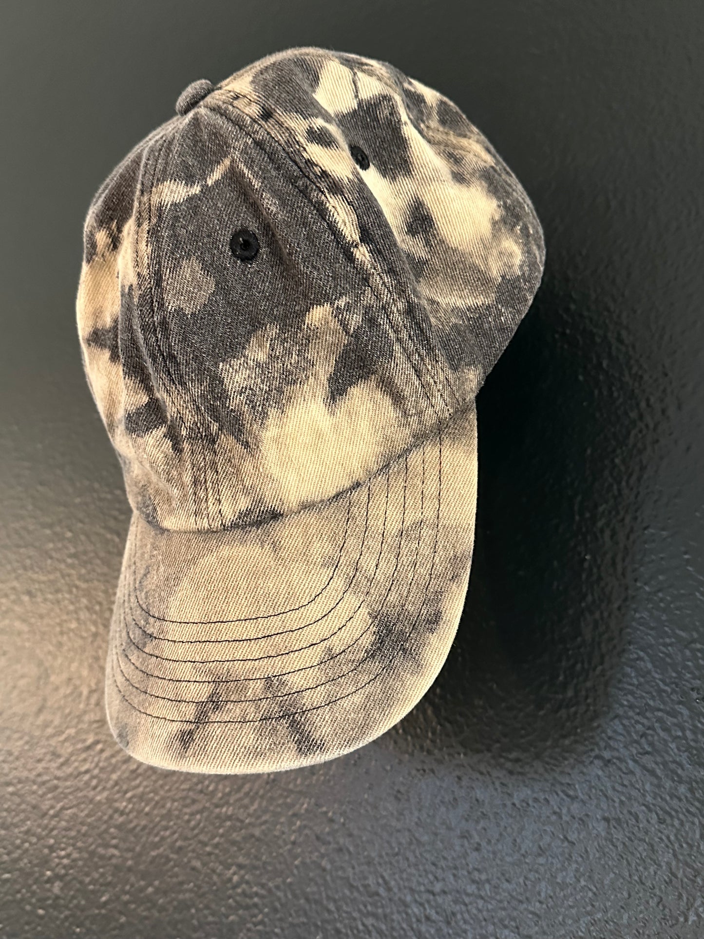 Cotton Cream and Grey Hat