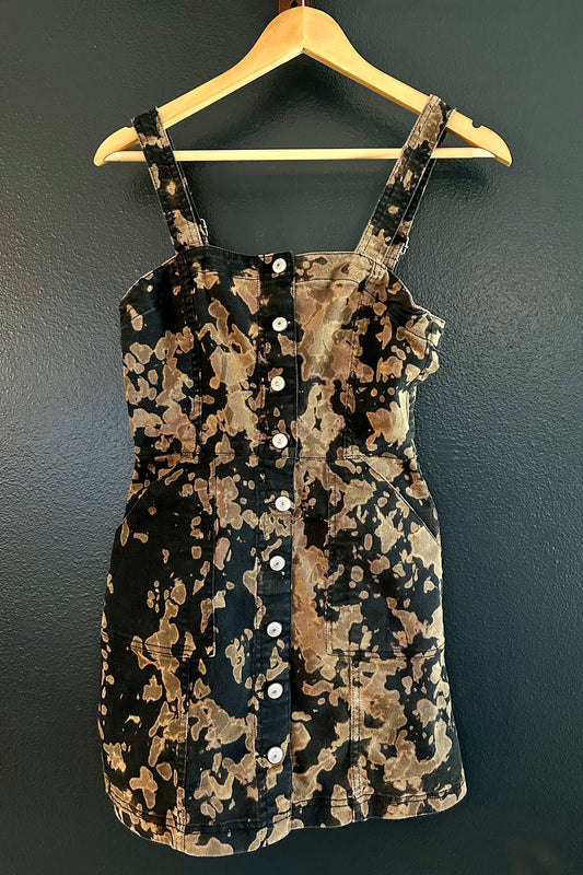 Womens H&M Button Up Bodycon Dress