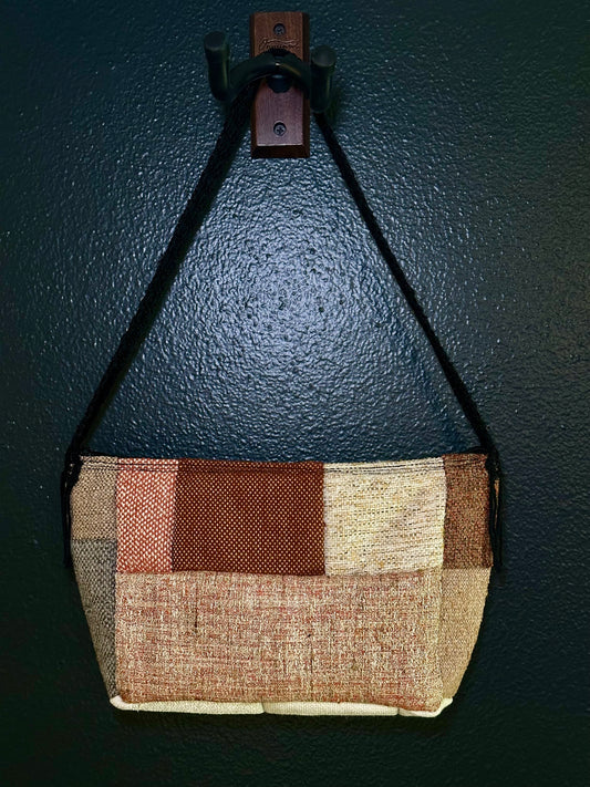 Handmade Patchwork Multi-Color Purse (Red & Green)
